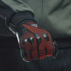 Dainese UNRULY ERGO-TEK GLOVES BLACK/FLUO-RED Hot