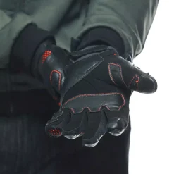 Dainese UNRULY ERGO-TEK GLOVES BLACK/FLUO-RED Hot