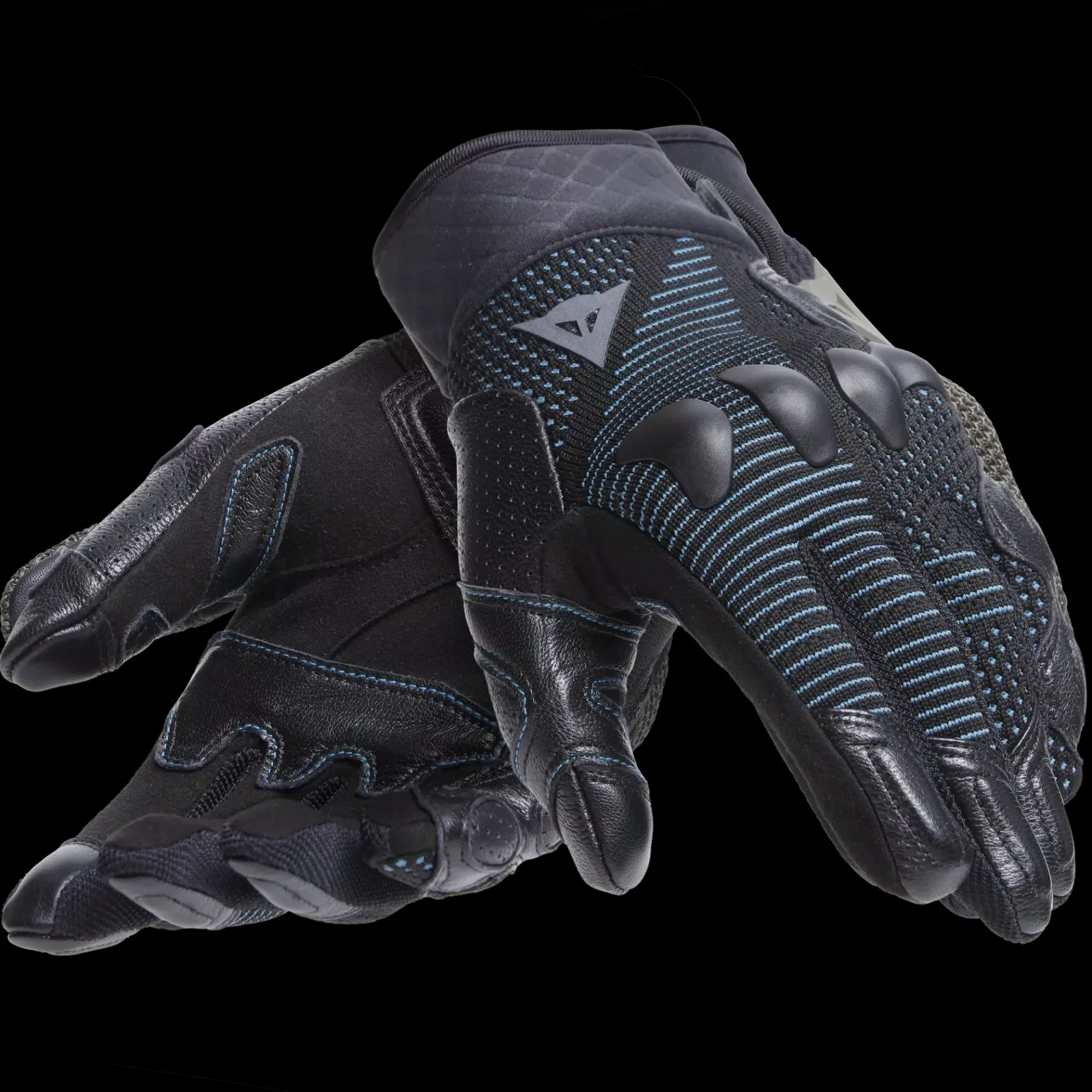 Dainese UNRULY WOMAN ERGO-TEK GLOVES BLACK/OCEAN-DEPTHS Clearance