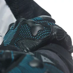 Dainese UNRULY WOMAN ERGO-TEK GLOVES BLACK/OCEAN-DEPTHS Clearance