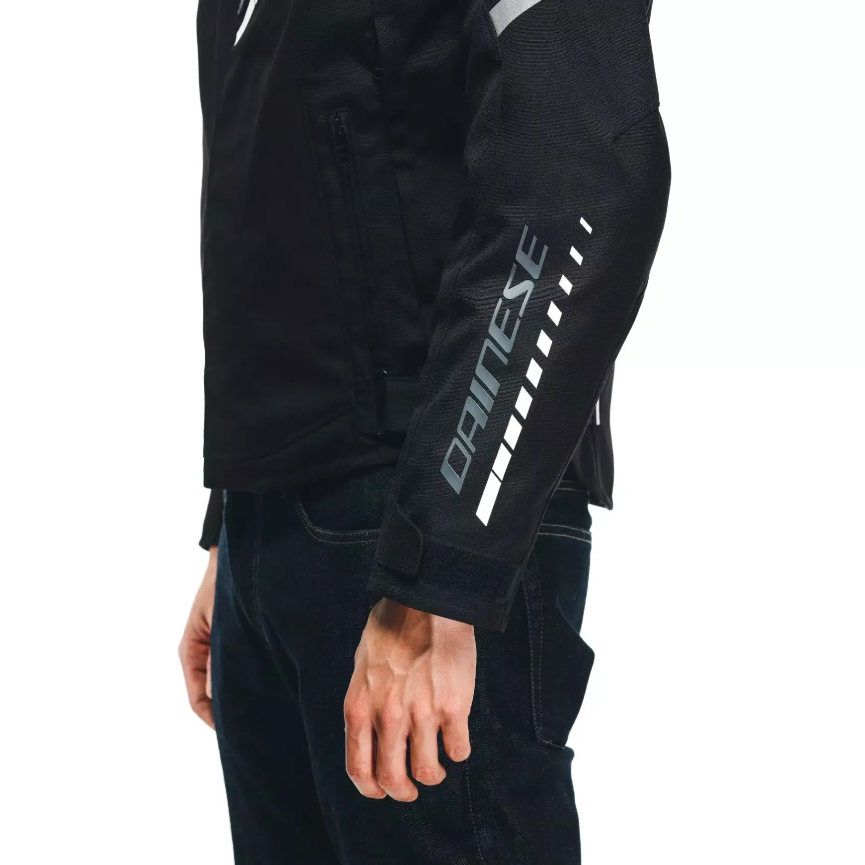 Dainese VELOCE D-DRY® JACKET BLACK/CHARCOAL-GRAY/WHITE Outlet