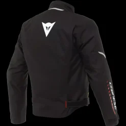 Dainese VELOCE D-DRY® JACKET BLACK/WHITE/LAVA-RED Outlet