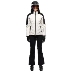 Dainese VIRTUS DERMIZAX EV™ - DAMEN WASSERDICHTE DAUNENJACKE LILY-WHITE/STRETCH-LIMO Sale