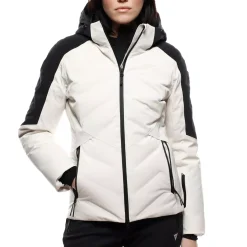 Dainese VIRTUS DERMIZAX EV™ - DAMEN WASSERDICHTE DAUNENJACKE LILY-WHITE/STRETCH-LIMO Sale