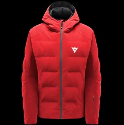 Dainese WASSERDICHTE SKIDAUNENJACKE FÜR HERREN FIRE-RED Best