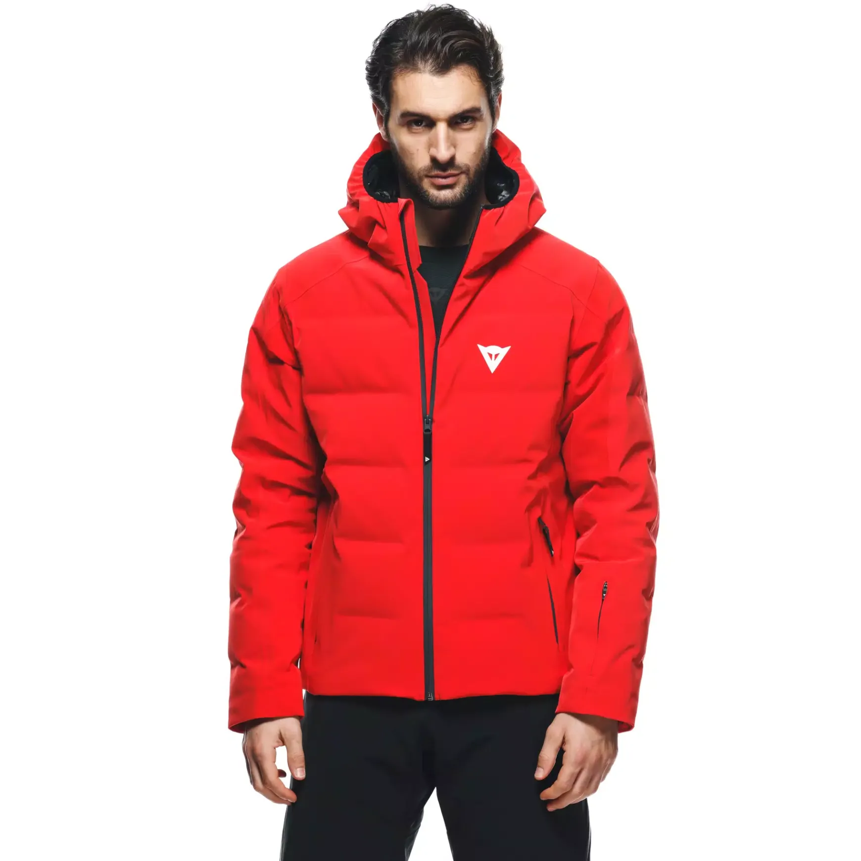 Dainese WASSERDICHTE SKIDAUNENJACKE FÜR HERREN FIRE-RED Best