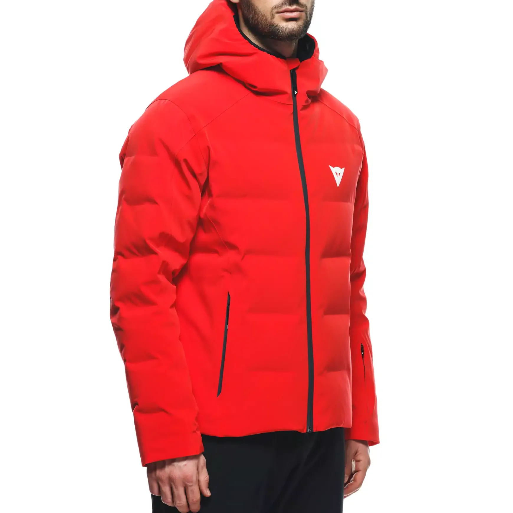 Dainese WASSERDICHTE SKIDAUNENJACKE FÜR HERREN FIRE-RED Best