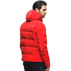 Dainese WASSERDICHTE SKIDAUNENJACKE FÜR HERREN FIRE-RED Best