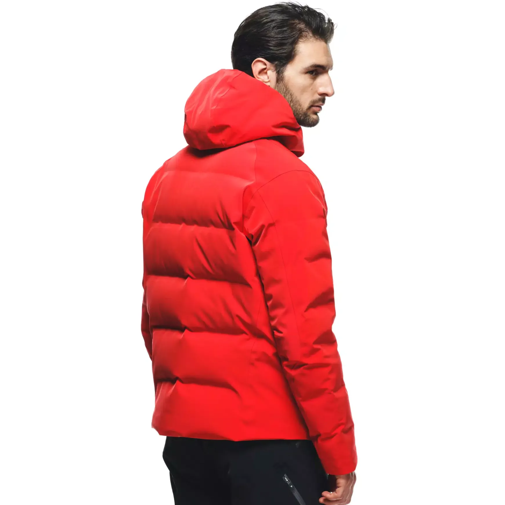 Dainese WASSERDICHTE SKIDAUNENJACKE FÜR HERREN FIRE-RED Best