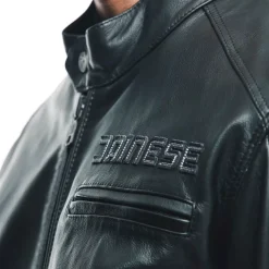 Dainese ZAURAX LEATHER JACKET BLACK Outlet